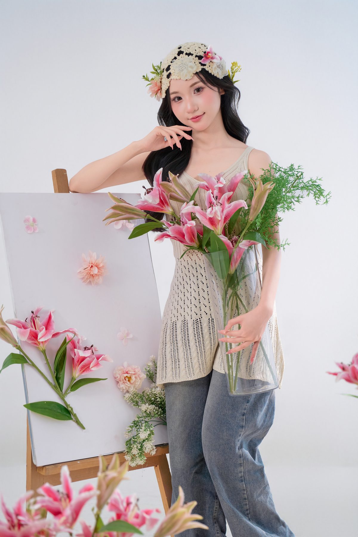 Hot trend makeup cô dâu giống búp bê
